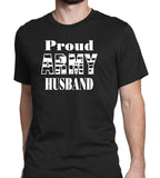 Men's Proud Army Husband Tee Shirts