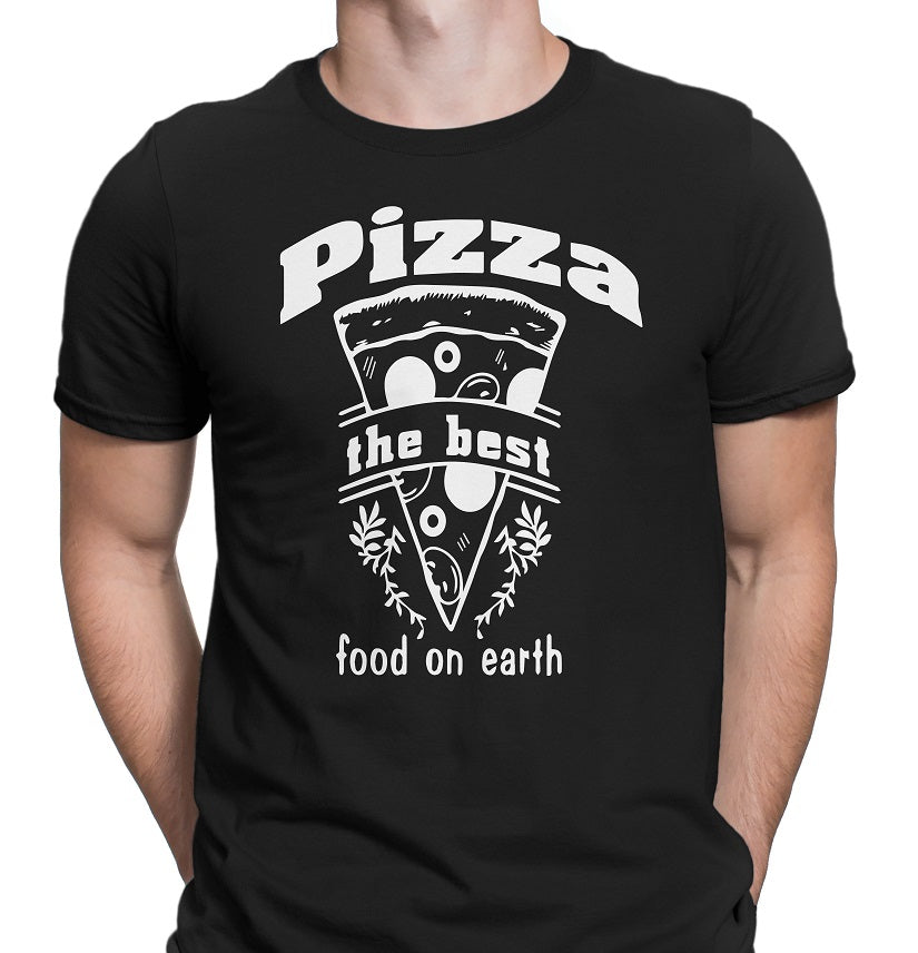 Men's Pizza The Best Food On Earth T-Shirts - Comfort Styles