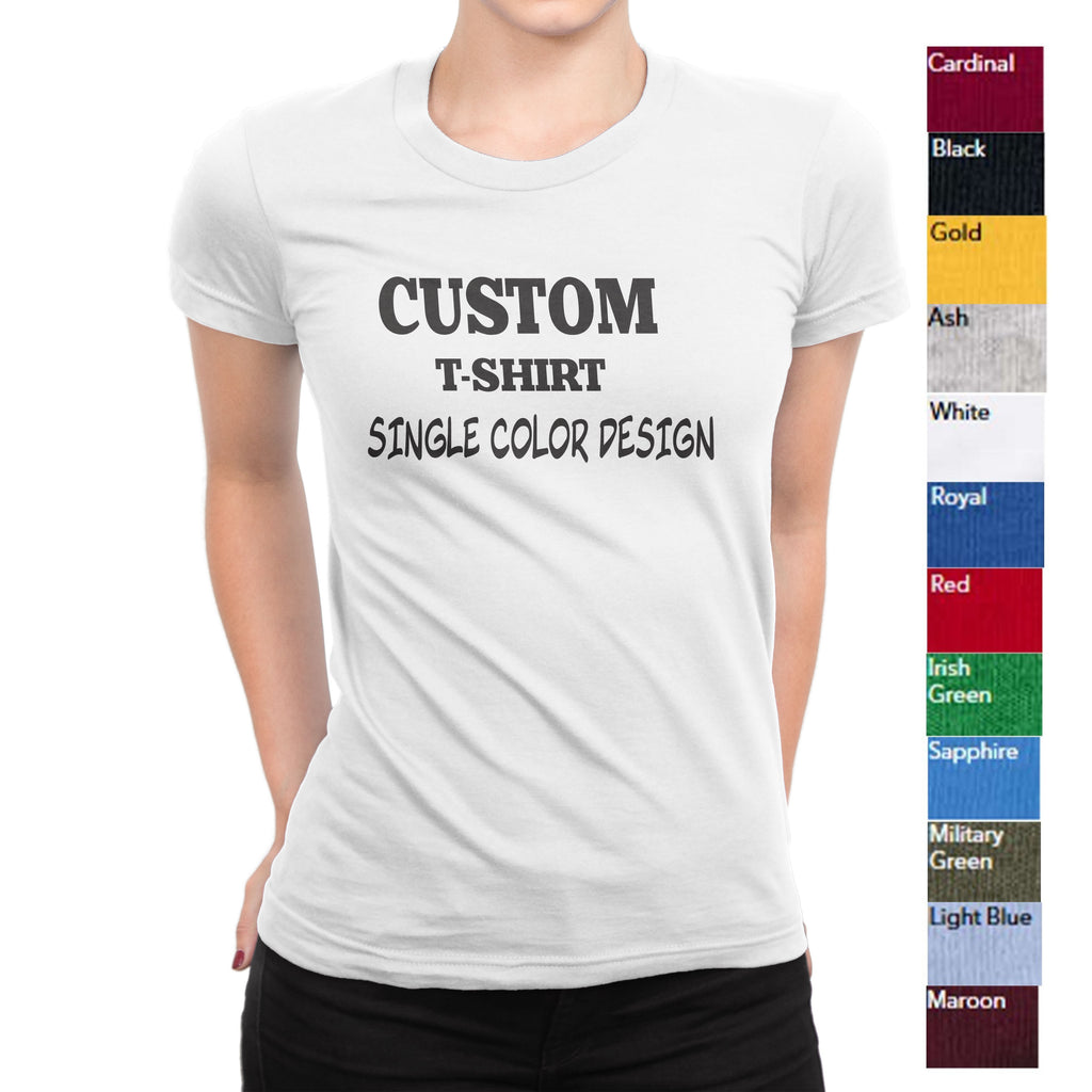 Womens-Custom T-shirt-Personalized T-shirts - Comfort Styles