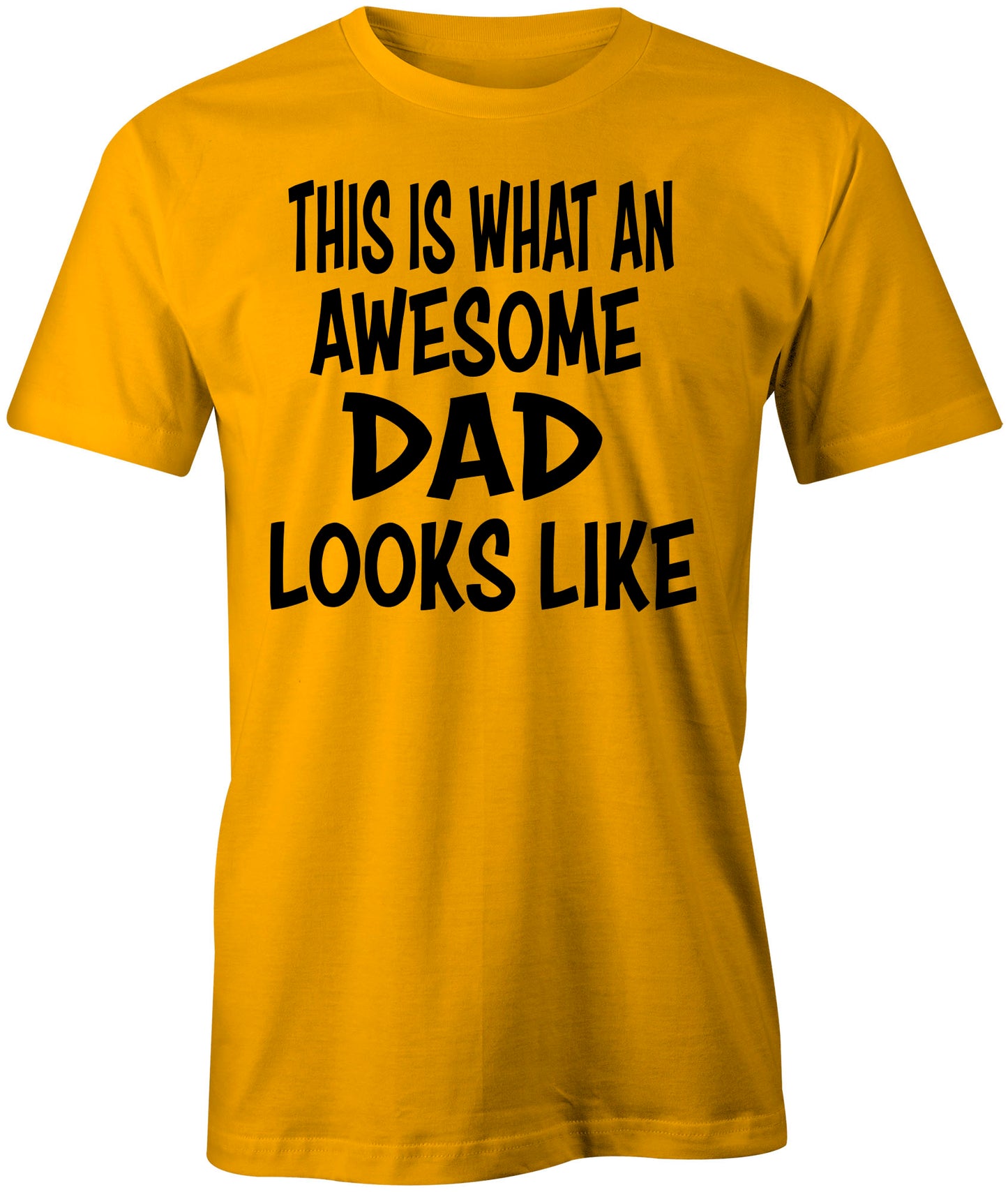 Men's This Is What An Awesome Dad Looks Like T-Shirts - Comfort Styles