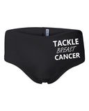 Women's Tackle Breast Cancer Cotton Spandex Shortie