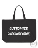 Customizable Tote Bag, Create Your Own Tote Bag, Customize Bags