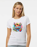 Educator’s Palette: Colorful Polka Dot Teacher Tee