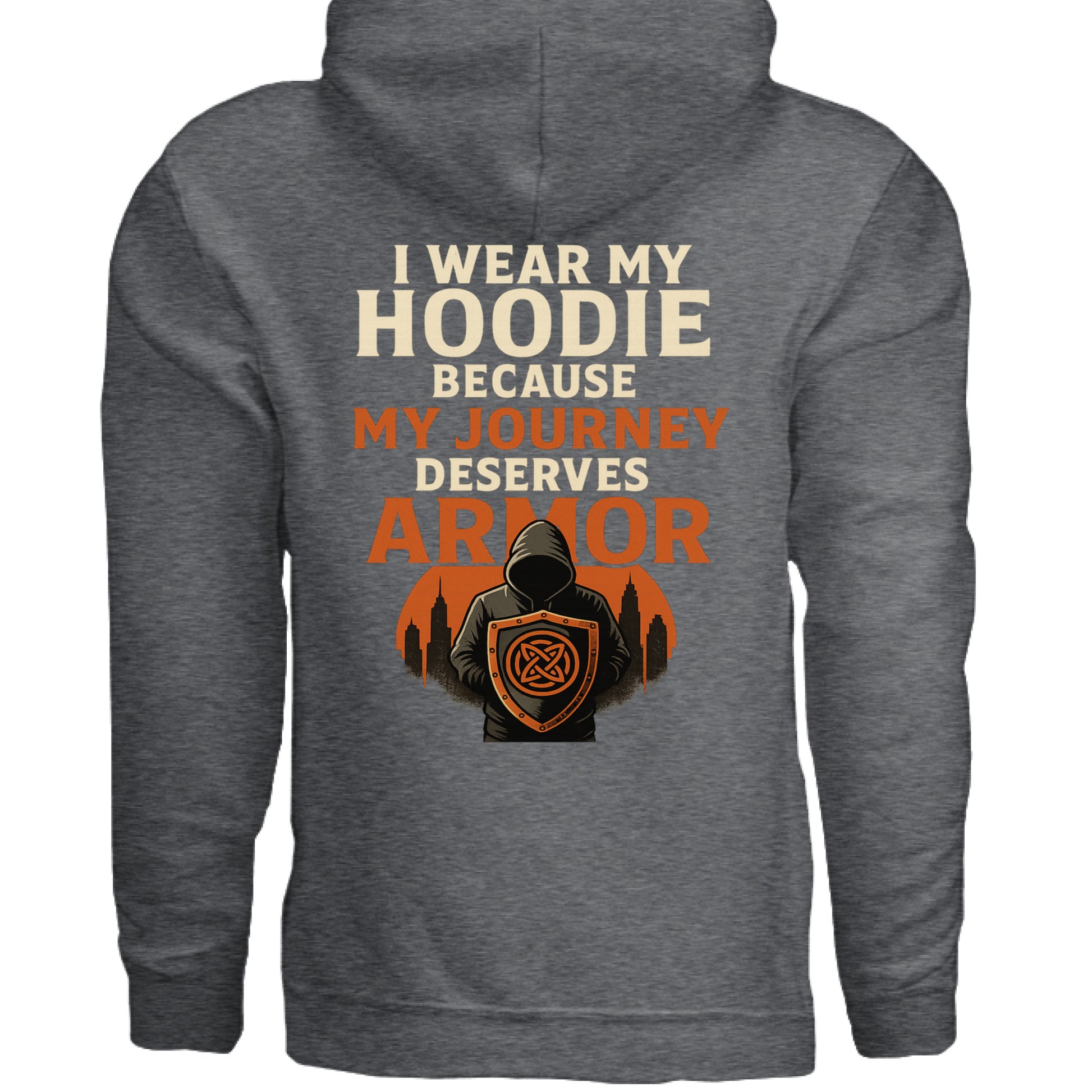 DARK HEATHER - BACK