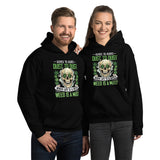 Unisex Hoodie Ashes to Ashes: High Vibes Cannabis Hoodie