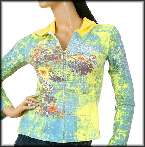 Sexy Angel Long Sleeve Yellow Print Hoodie S, M, L, XL - Comfort Styles