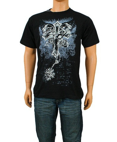 Men's Front and back Design Tee Shirt - Comfort Styles
