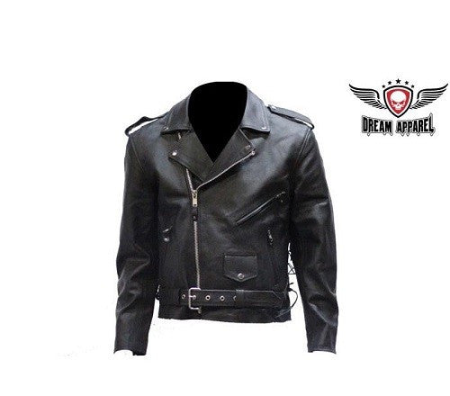 Men Motorcycle Jacket with Z/o Lining - Comfort Styles