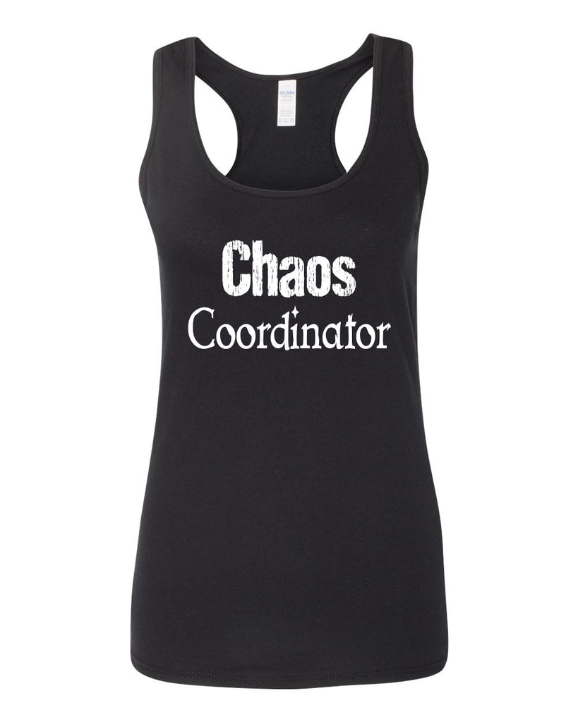 Women's SoftStyle Chaos Coordinator Racerback Tank Top - Comfort Styles