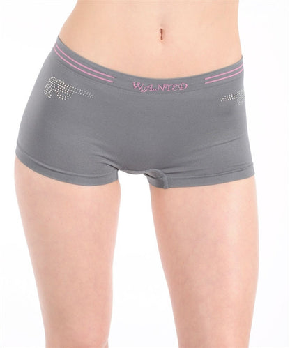 Seamless"Wanted" Ladies Boyshorts - Comfort Styles