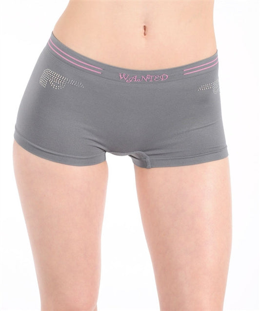 Seamless"Wanted" Ladies Boyshorts - Comfort Styles