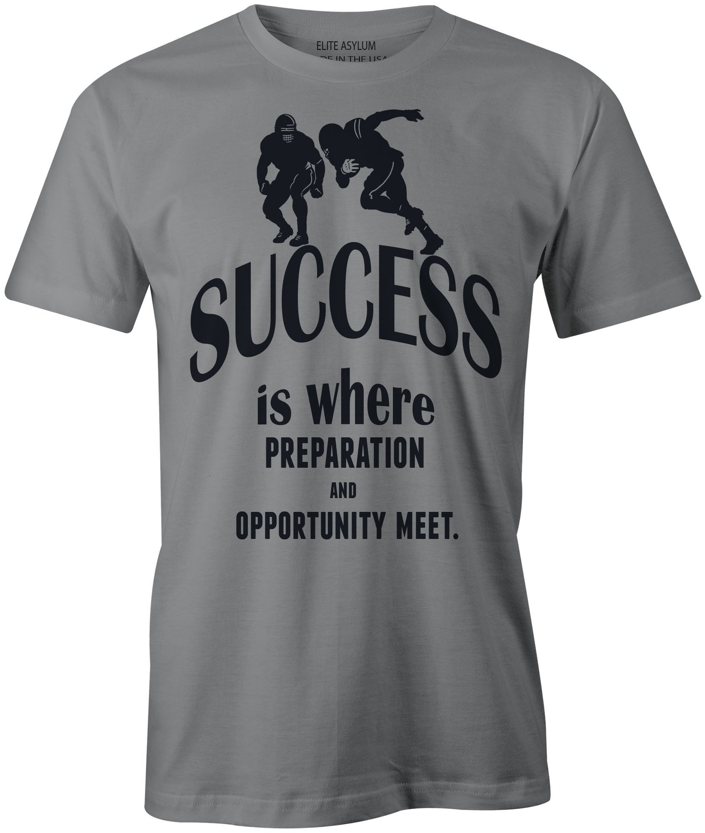 Men's Success is Where Preparation and Opportunity Meet T-Shirts - Comfort Styles