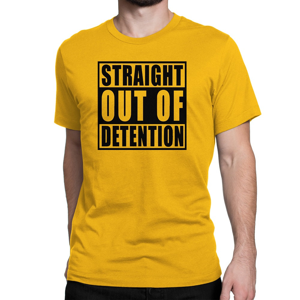 Men's Straight Out Of Detention Tee Shirts - Comfort Styles