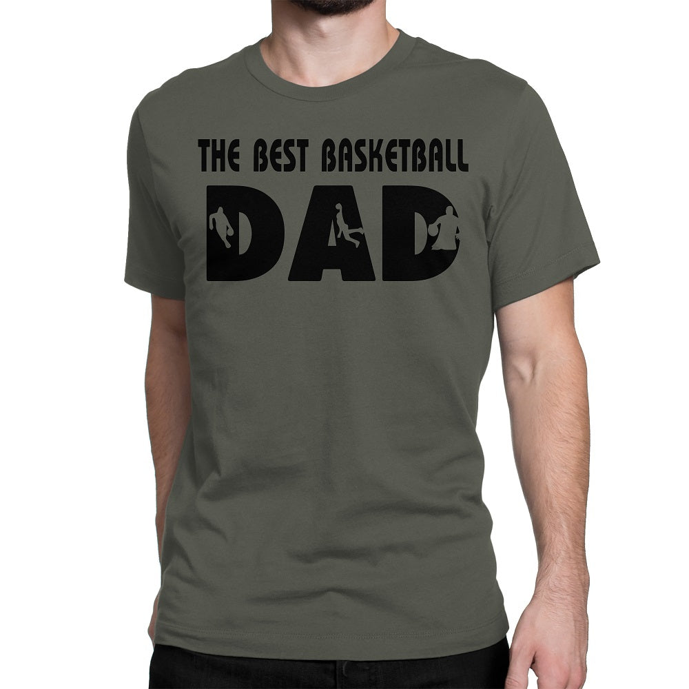 Men's The Best Basketball Dad T-Shirts - Comfort Styles