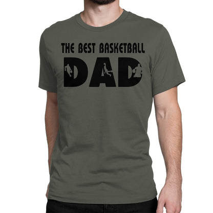 Men's The Best Basketball Dad T-Shirts - Comfort Styles