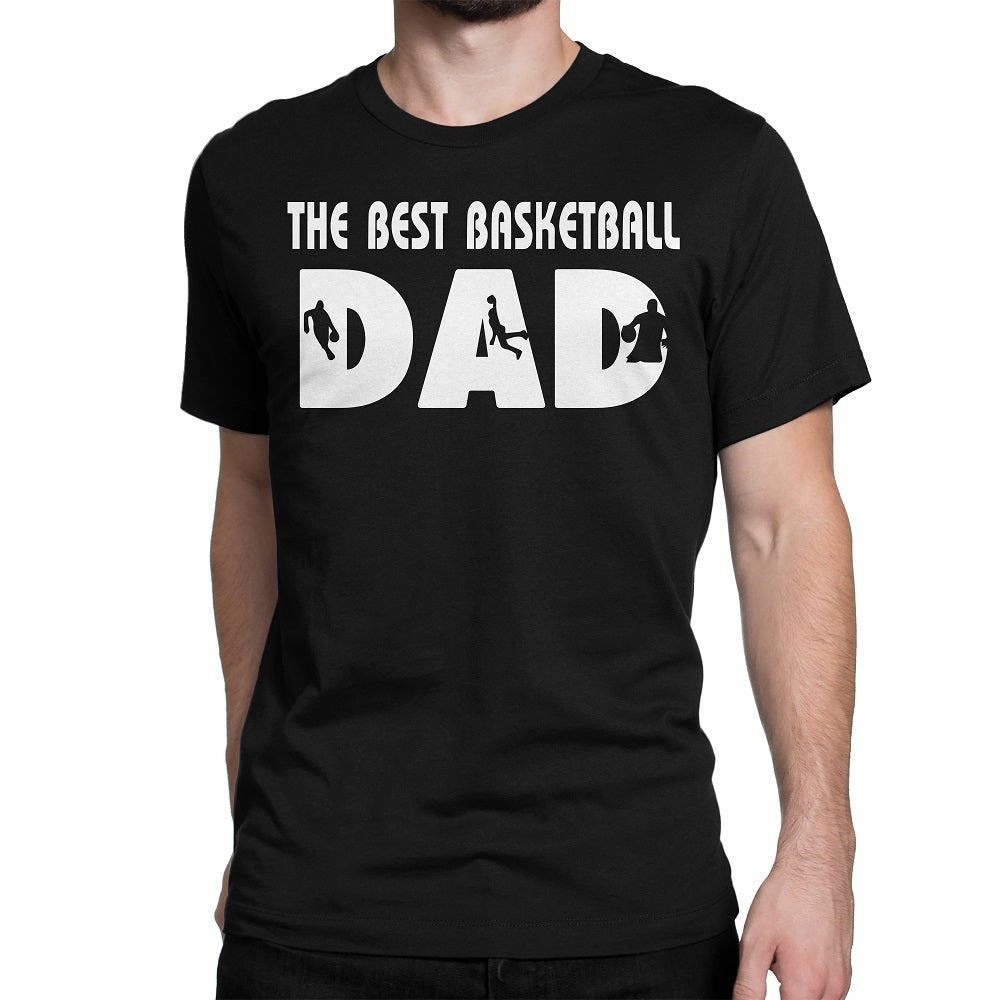 Men's The Best Basketball Dad T-Shirts - Comfort Styles