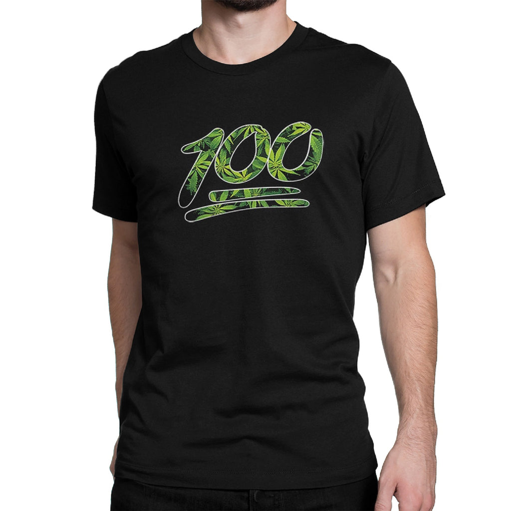 Men's 100 Percent Marijuana T-Shirt - Comfort Styles