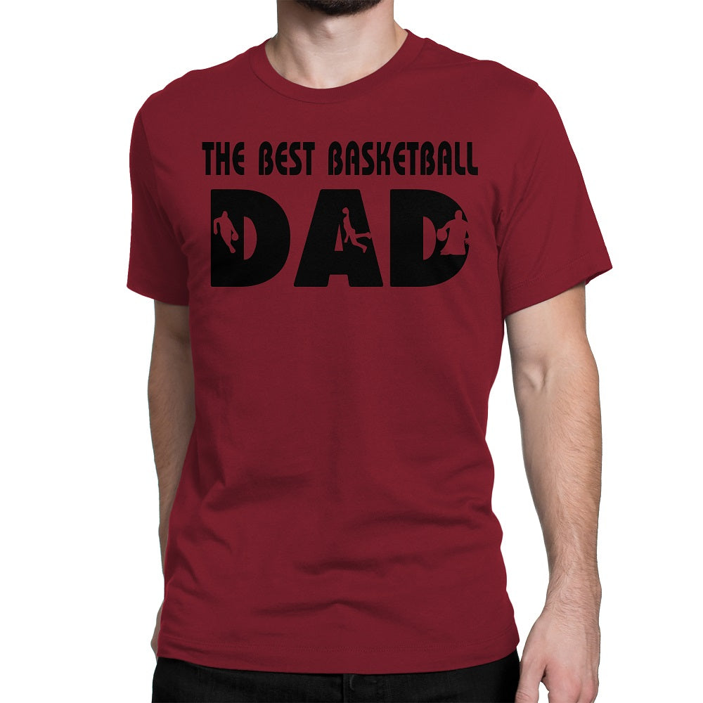 Men's The Best Basketball Dad T-Shirts - Comfort Styles