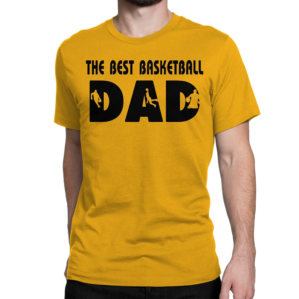 Men's The Best Basketball Dad T-Shirts - Comfort Styles