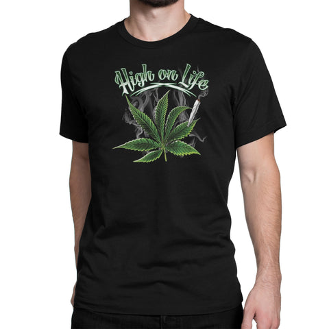 Men's High On Life T-Shirt - Comfort Styles