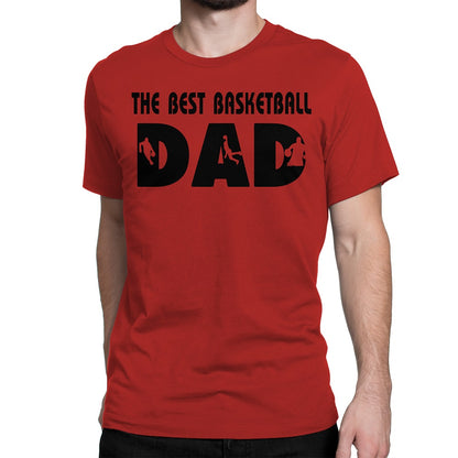 Men's The Best Basketball Dad T-Shirts - Comfort Styles