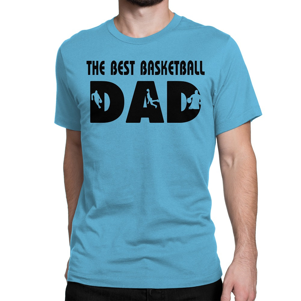 Men's The Best Basketball Dad T-Shirts - Comfort Styles