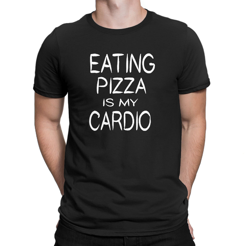 Men's Eating Pizza Is My Cardio T-Shirts - Comfort Styles