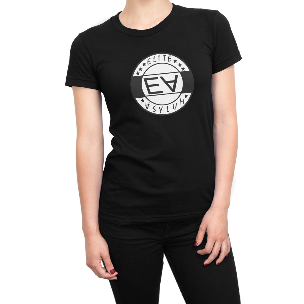 Women's Elite Asylum Short Sleeve Tee-Shirt - Comfort Styles