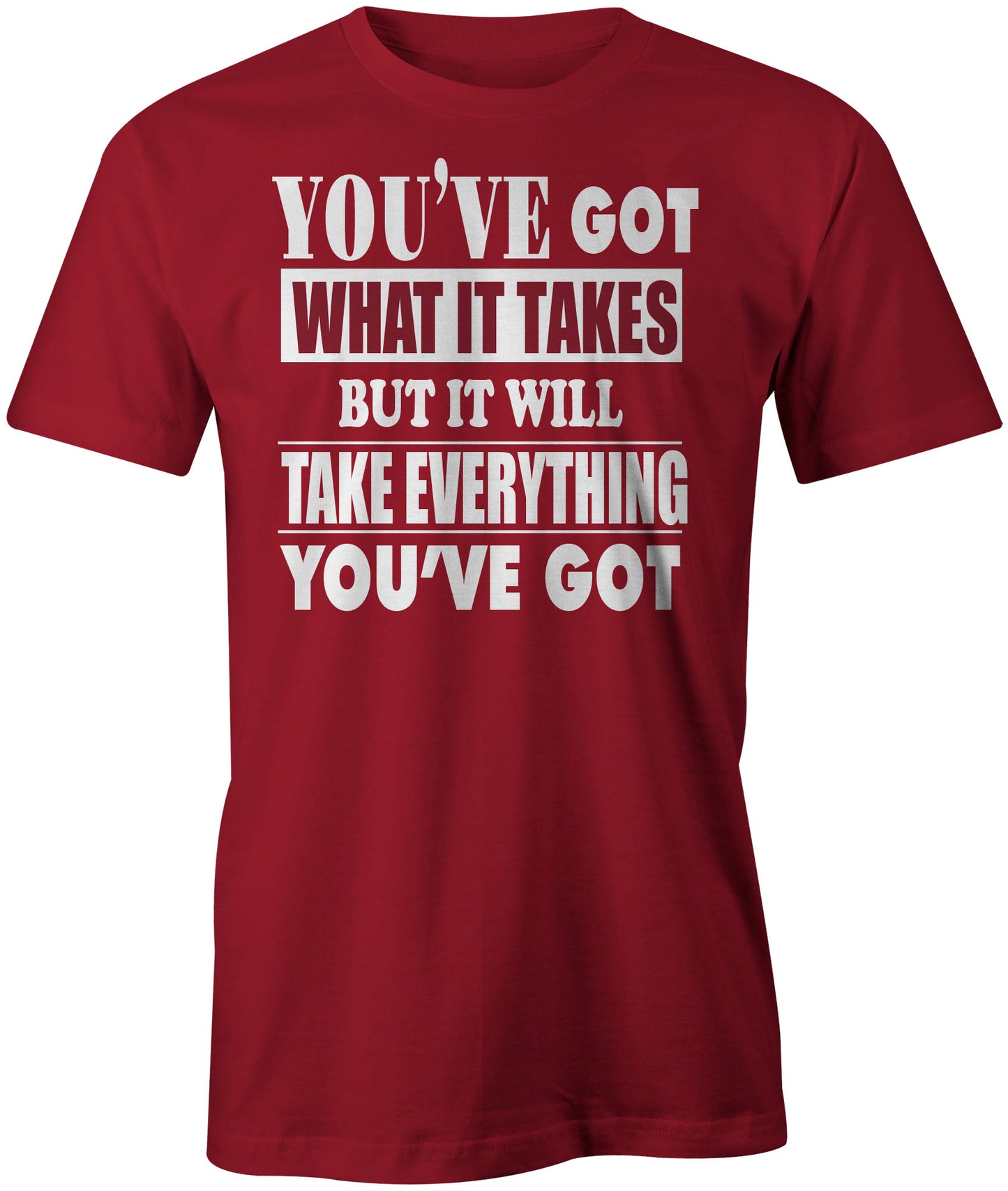 Men's You've Got What It Take T-Shirts - Comfort Styles