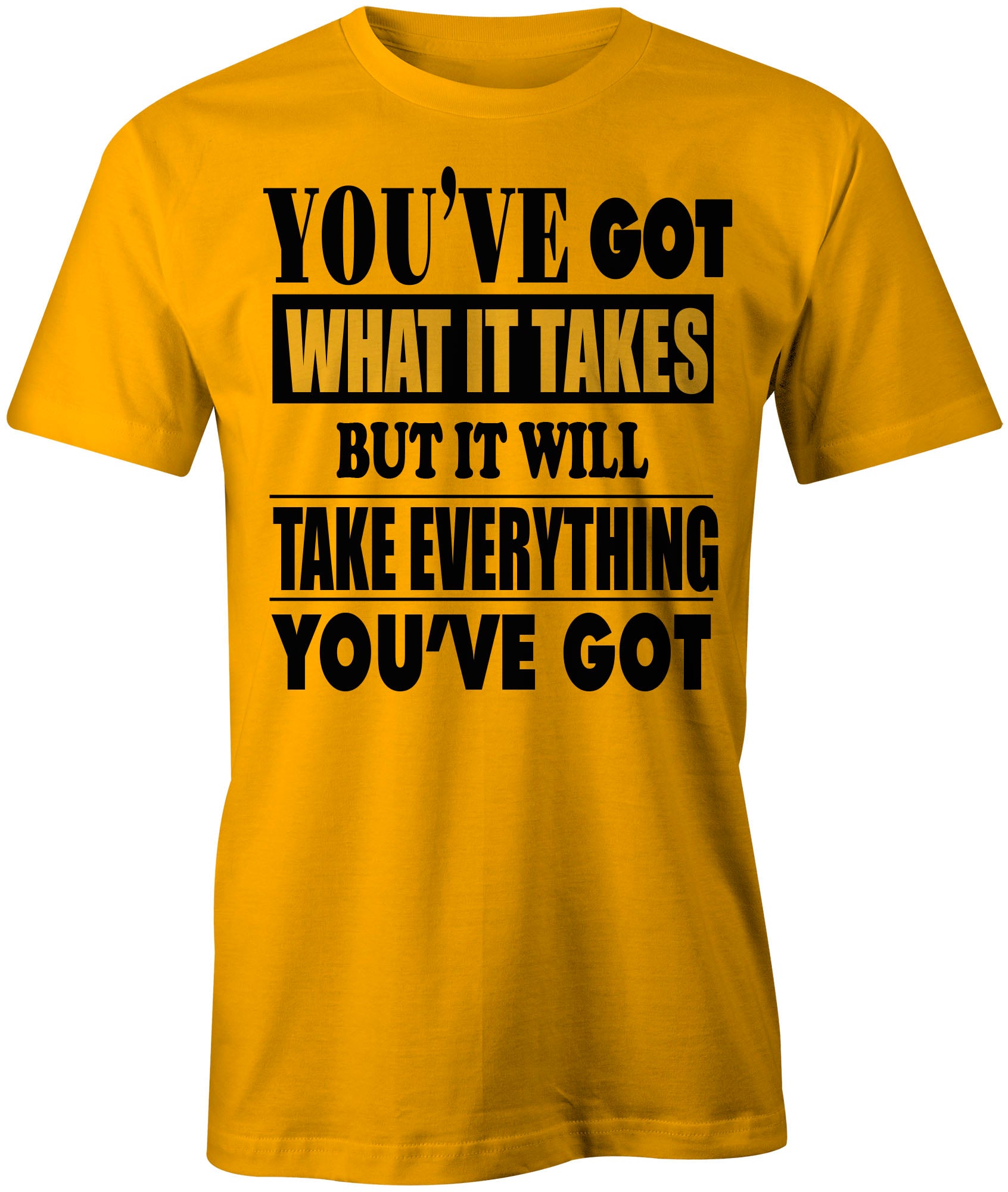 Men's You've Got What It Take T-Shirts - Comfort Styles