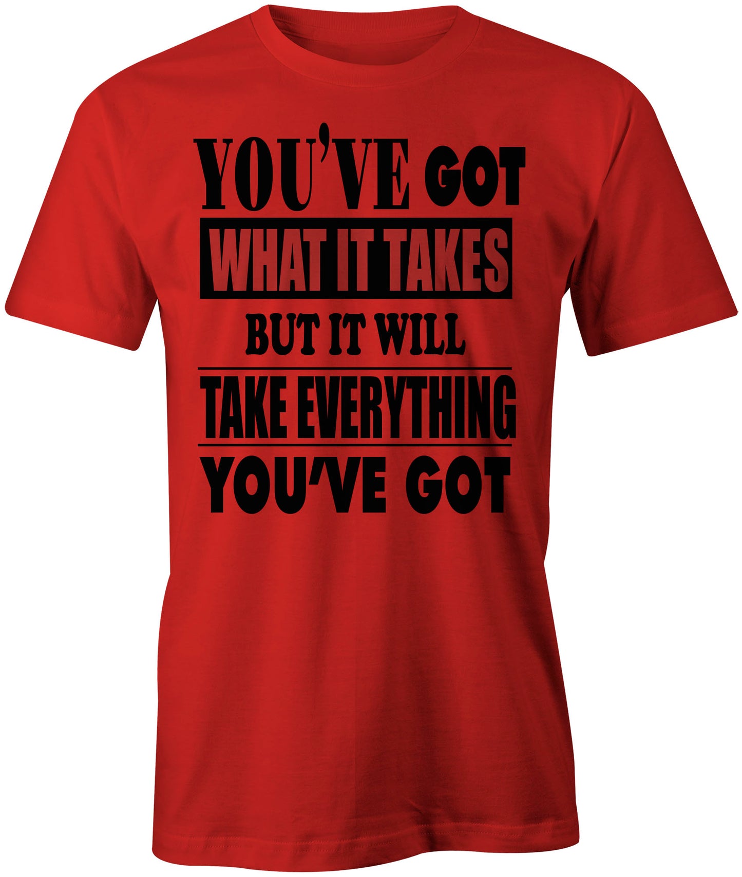 Men's You've Got What It Take T-Shirts - Comfort Styles