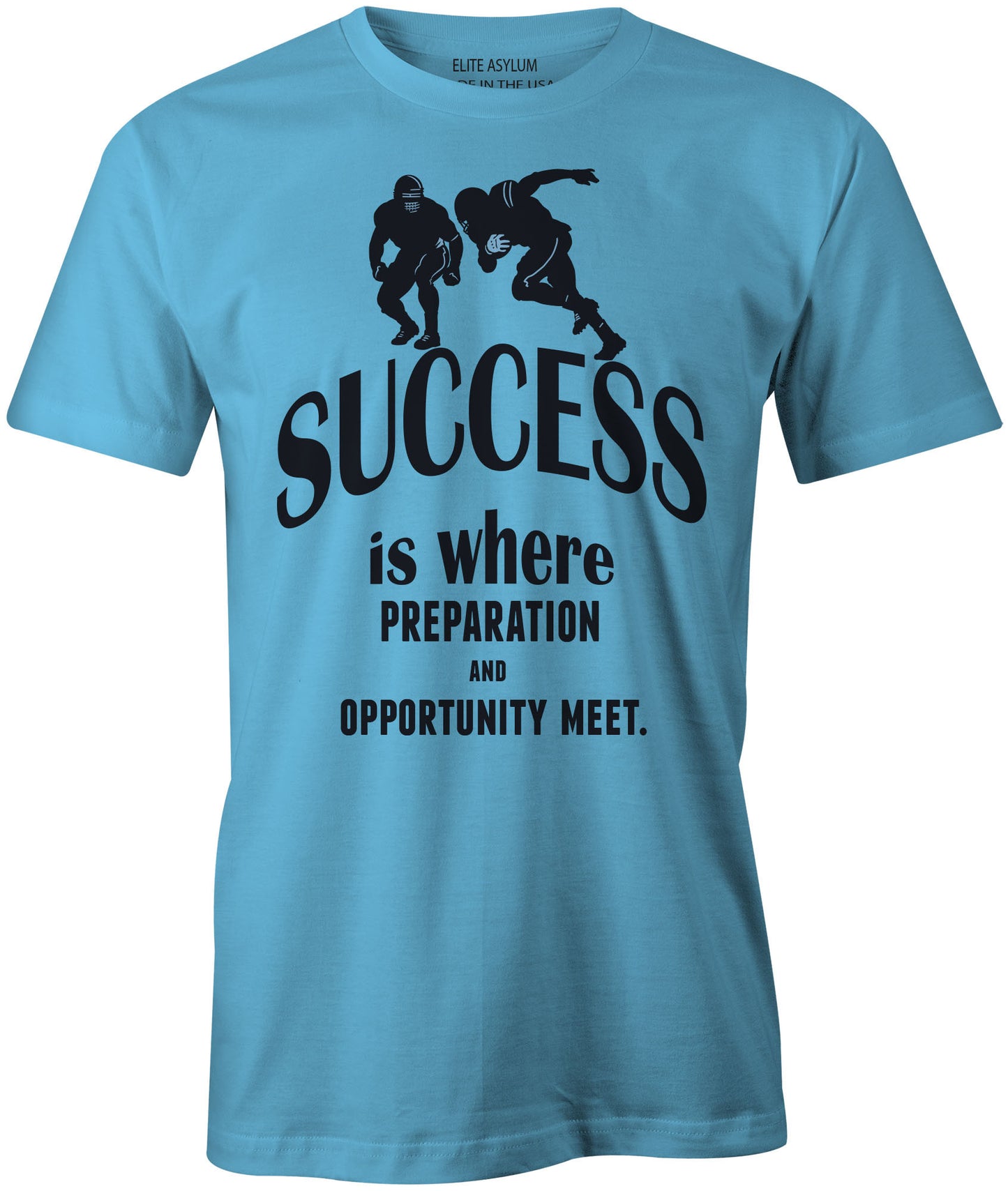 Men's Success is Where Preparation and Opportunity Meet T-Shirts - Comfort Styles