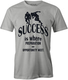 Men's Success is Where Preparation and Opportunity Meet T-Shirts